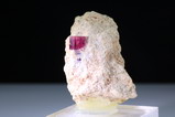 Rare red Beryl Bixbite Crystal in Matrix Utah