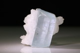 Aquamarine Crystal  with Cleavelandite