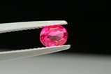 Fine pinkish red Spinel Cut