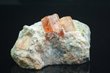 Top Orange Katlang Topaz in Matrix