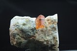 Deep Orangey-brown Katlang Topaz in Matrix