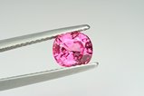 Fine pinkish red Spinel cut