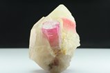 Pink Tourmaline on Quartz